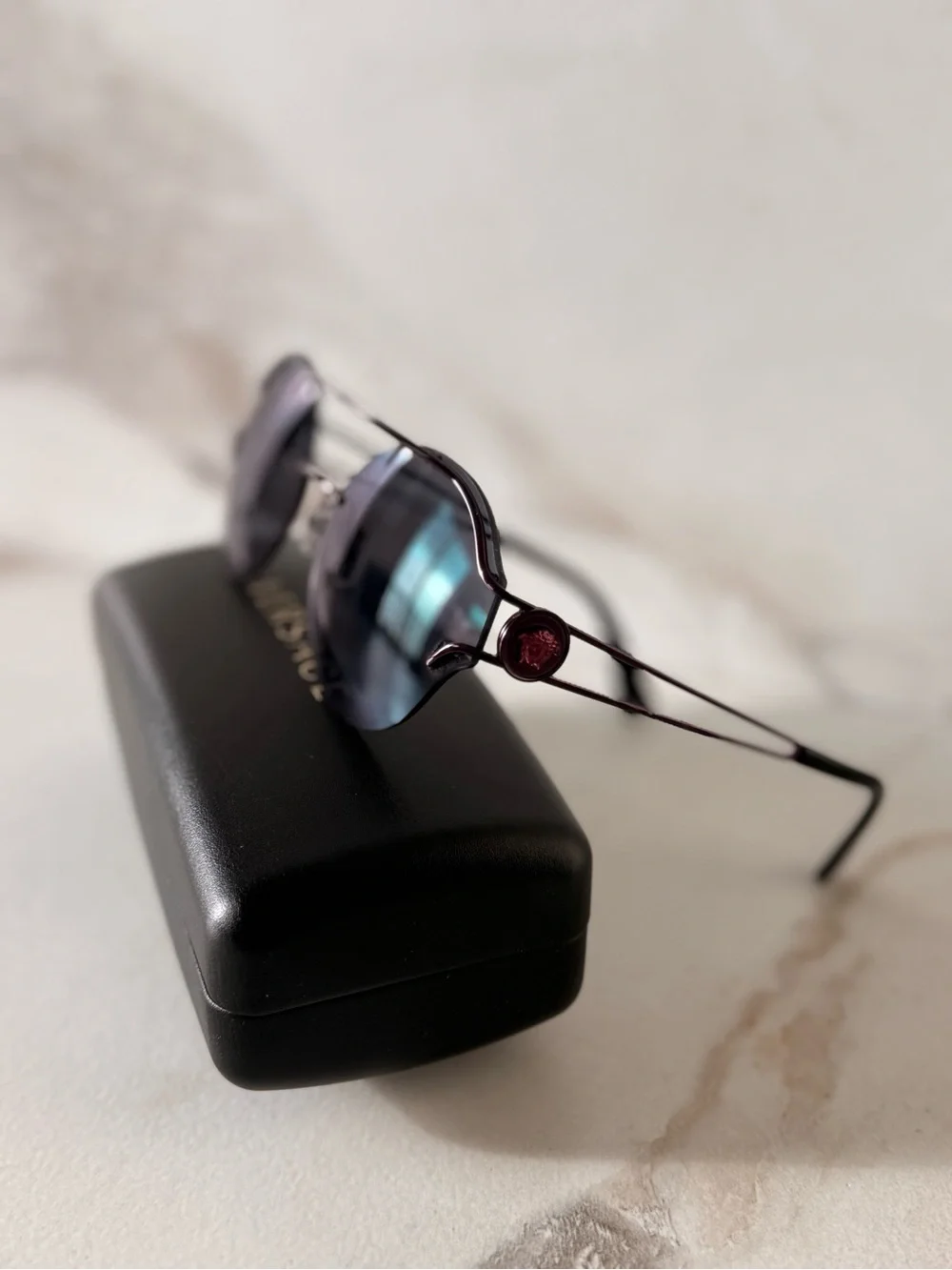 Versace round frame